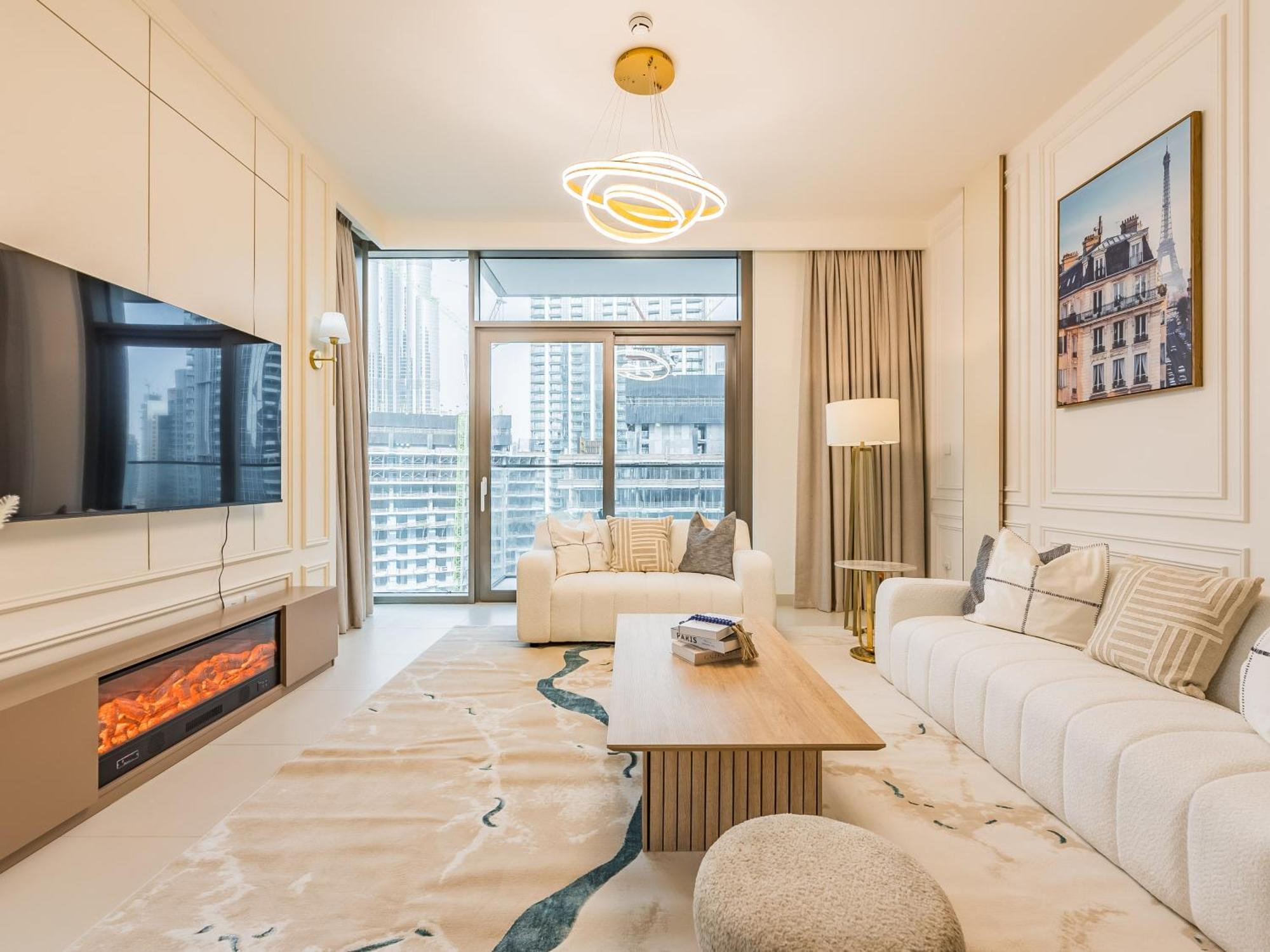 The 'paris' - Stylish 2bd With Burj View