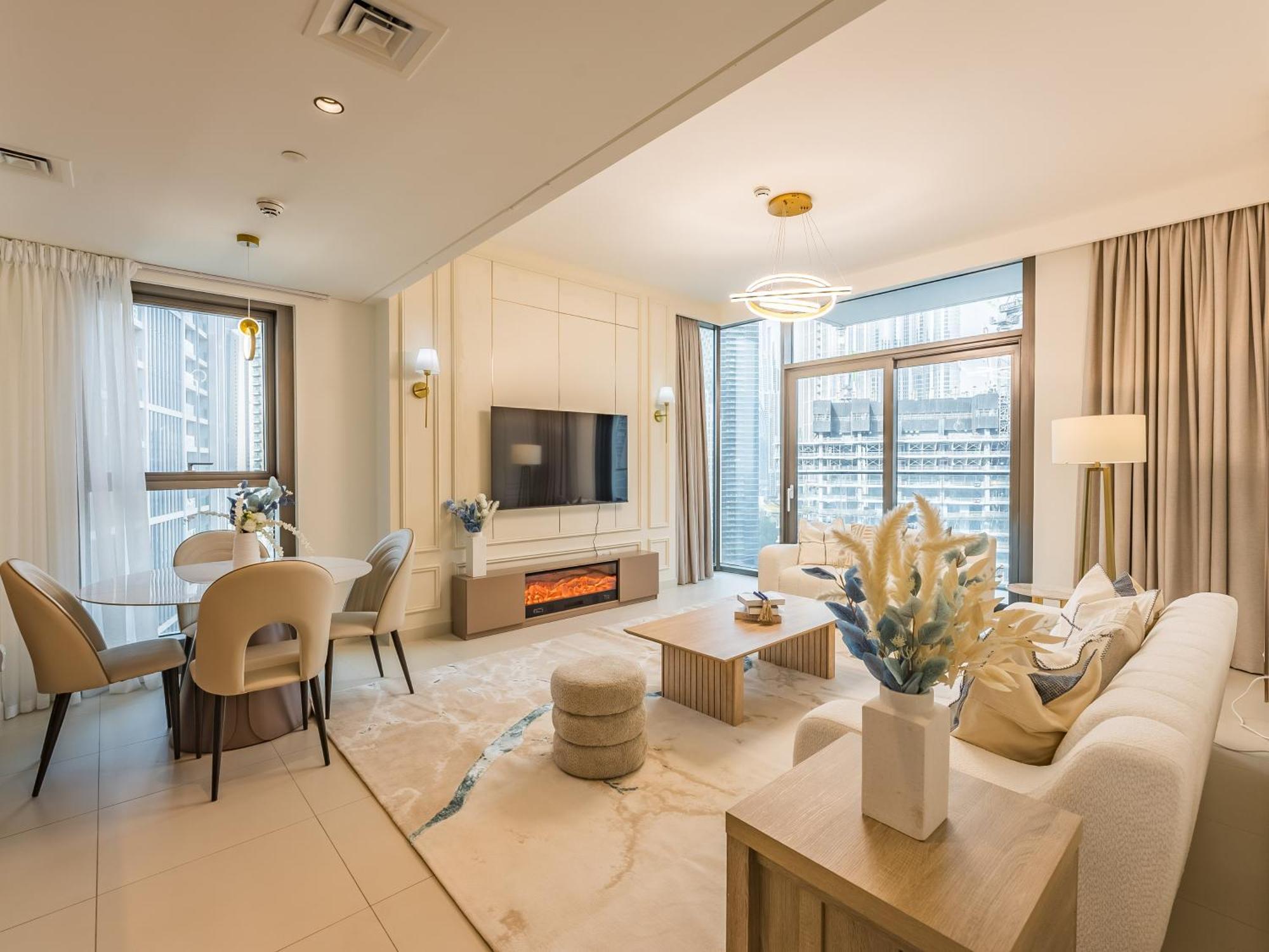Apartment The 'paris' - Stylish 2bd With Burj View *